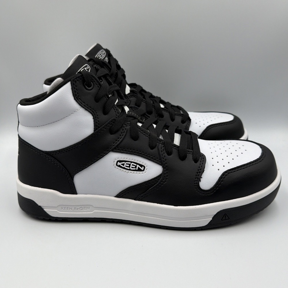 KEEN Utility Overton Mid Height Composite Toe Durable Work Sneakers - Men's 11 - Picture 9 of 16